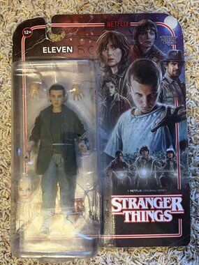 Stranger Things Punk Rock Eleven Figure McFarlane Toys Bent Package